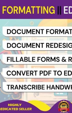 Format design edit your Microsoft word document and redesign precisely by nhshihab