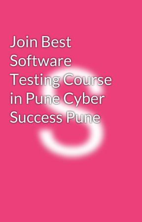 Join Best Software Testing Course in Pune Cyber Success Pune by ITinstitute