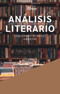 ANÁLISIS LITERARIO | TANDA ABIERTA cover