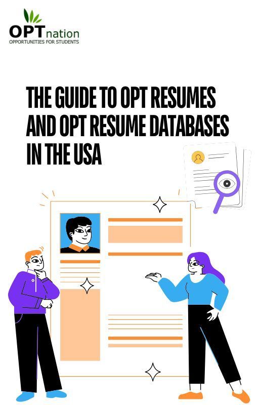 The Guide to OPT Resumes and OPT Resume Databases in the USA by saurabhoptnation01