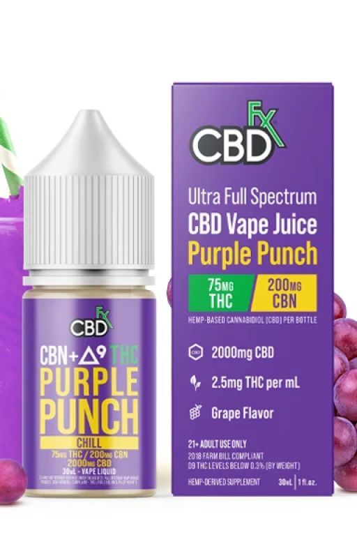 THC Vape Juice Purple Punch In Pakistan -03001597100 by ETSYPAKIS