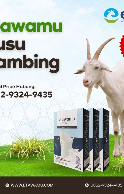 Jual Susu Kambing Etawa Magetan, 0852-9324-9435 DISKON BPOM by dinamakmur