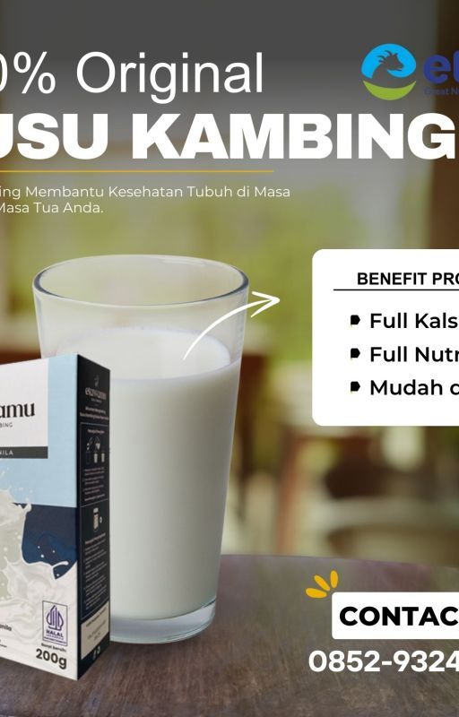 Jual Susu Kambing Etawa Nganjuk, 0852-9324-9435 DISKON BPOM by dinamakmur