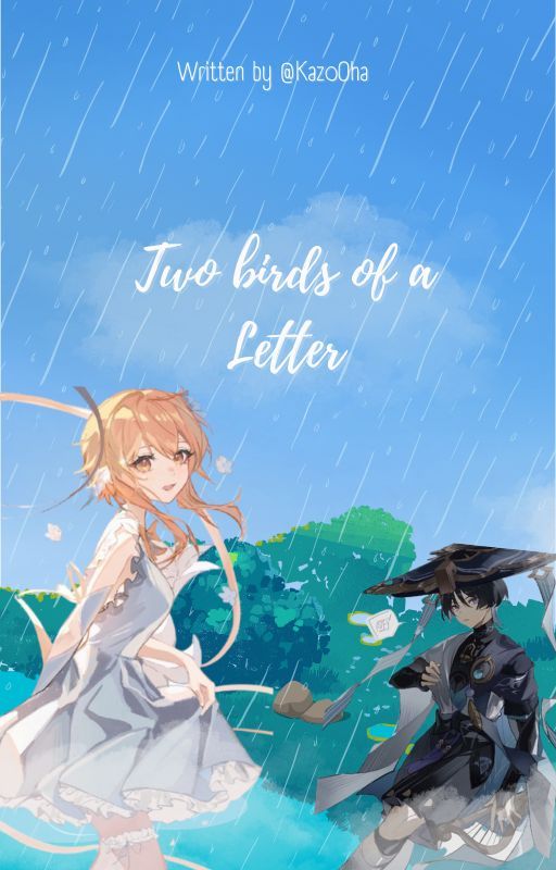 Two birds of a Letter by Kazo0ha