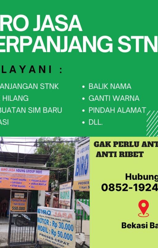 WA 0852-1924-2162, Biro Jasa Sim Jakarta  dan Sekitarnya by birojasabpkbbekasi