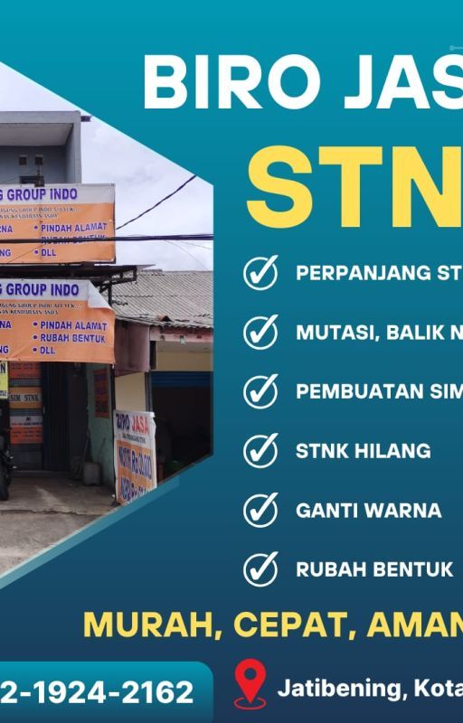 WA 0852-1924-2162, Biro Jasa Stnk Bpkb Jakarta  dan Sekitarnya by birojasabpkbbekasi