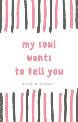 My soul wants to tell you cover