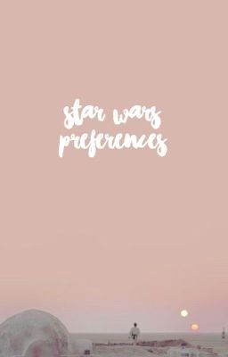 Star Wars Preferences cover