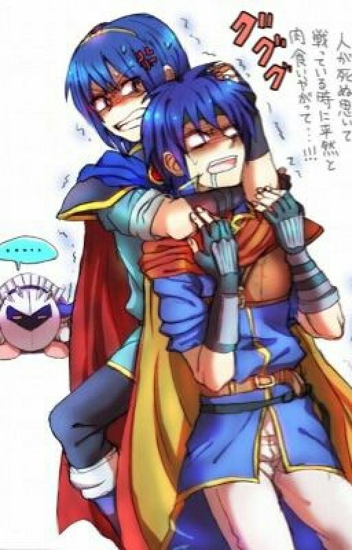 Marth X Ike Crackfic by Raven_The_Squidkid