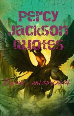 Percy Jackson Quotes cover