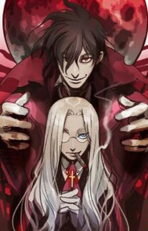 Sir Integra X Male Hellhound Reader X Alucard by DMC3Vergil