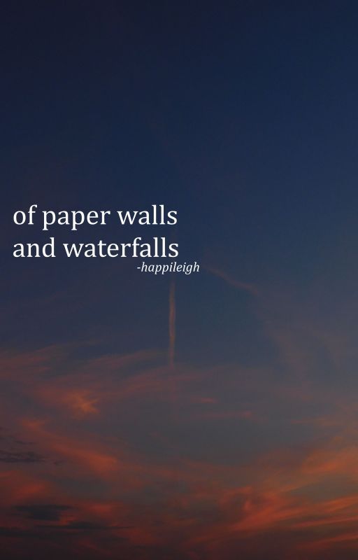 of paper walls and waterfalls ; tronnor (discontinued) by -happileigh