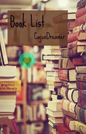 Book List by CajunDreamer