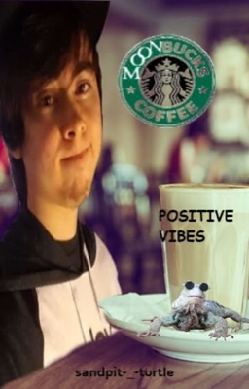 Coffee Shop // leafyishere fanfic by sandpit-_-turtle