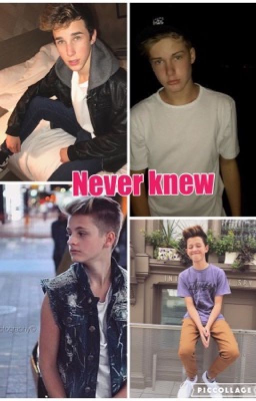 Never knew.  (Jacob Sartorius,hunter Rowland and Blake grey) by phoebexjo