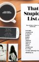 That Stupid List (A Seventeen Fanfic) by NueNeen