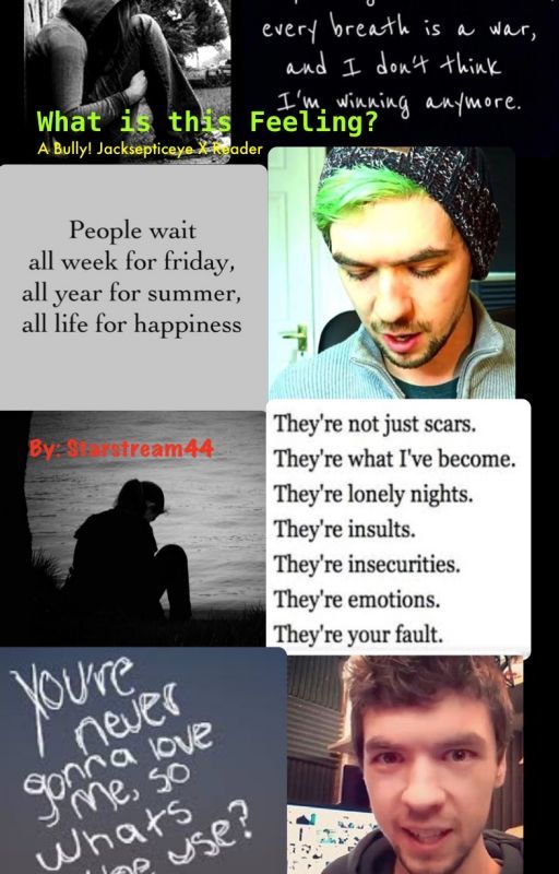 What Is This Feeling? (A Bully! Jacksepticeye X Reader) (ON HOLD!!!) by AlexanderHamilWIN