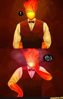 Pyromaniac Reader X Grillby cover