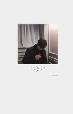 to you :: kim namjoon  cover