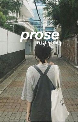 prose; bts cover