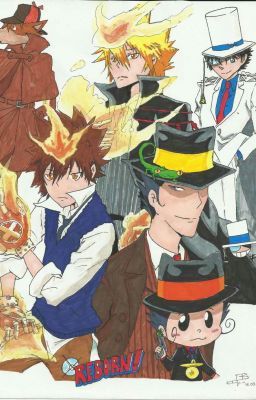 Tantei, Kaitou, and Mafia (Crossover Katekyo Hitman Reborn & Detective Conan) cover