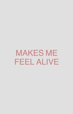 MAKES ME FEEL ALIVE → regulus black  cover