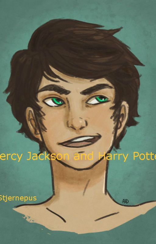 Percy Jackson and Harry Potter by Stjernepus