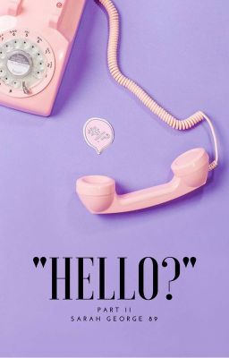 "Hello?" Pt. 2 cover