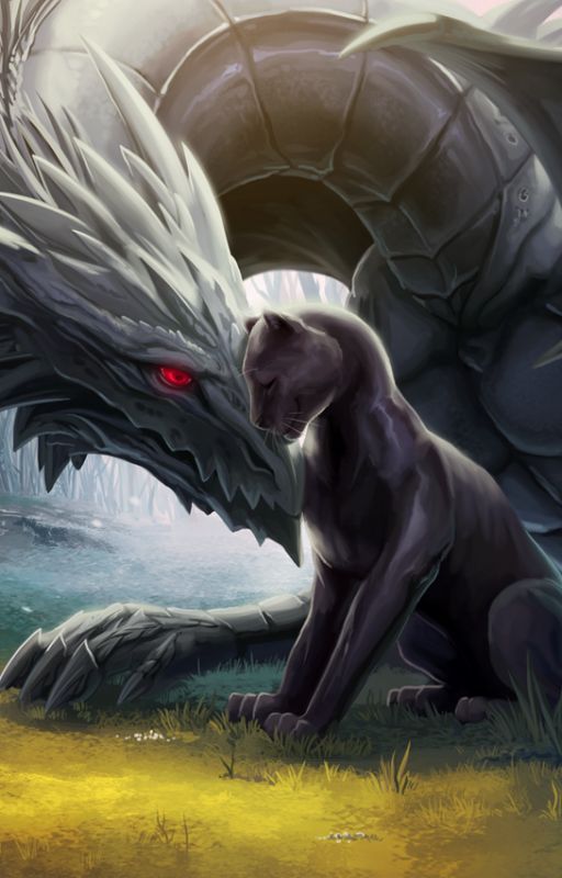 Panther and the Grey Dragon by BiancaEvans2