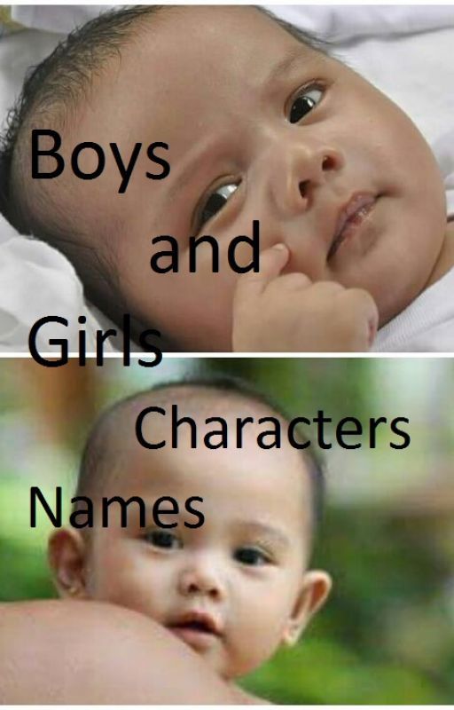 Boys and Girls Characters Names by AriaFernandez18