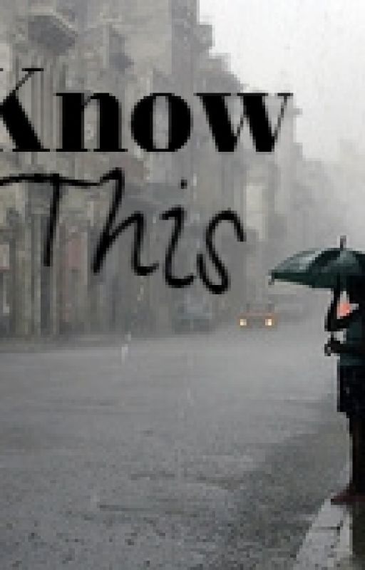 Know This (A Book of Poetry) by mkzzymegs