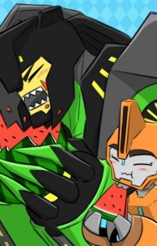 Transformers RID-Grimlock x reader (female perspective-sorry) by Marie_Doodles