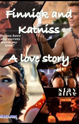 Finnick and Katniss. A love story cover