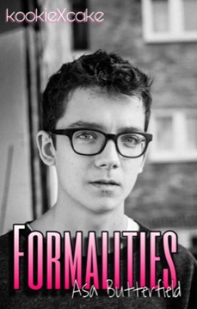 ✓ Formalities | Asa Butterfield ✓ by kookieXcake