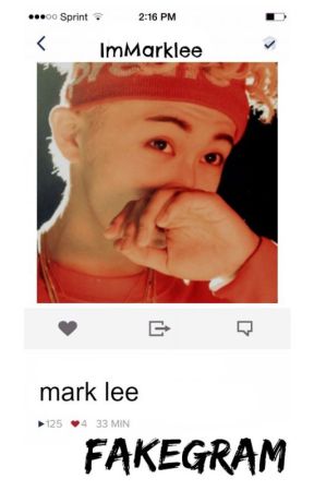 Fakegram-mark lee✅ by ImMarklee