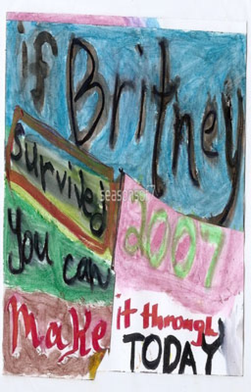 Britney Spears Lettering Fanart by tcdfics