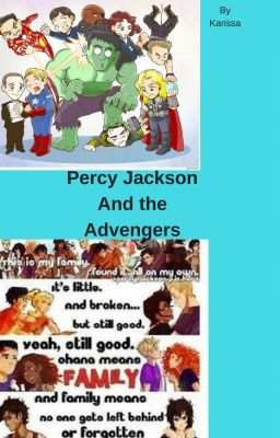 Percy Jackson and The Avengers cover