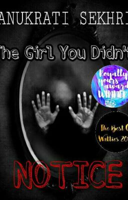 The girl you didn't Notice   cover