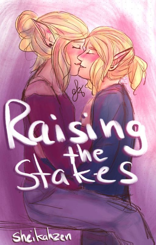 Raising the Stakes; Zelink Coffee Shop AU (The Legend Of Zelda) by Inastaria