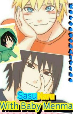 Sasunaru with Baby Menma cover