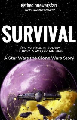 Survival: A Star Wars The Clone Wars Story cover