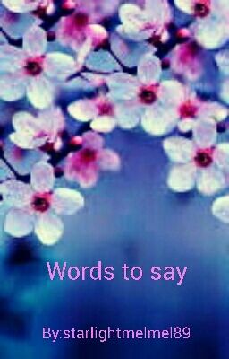 Words to say cover