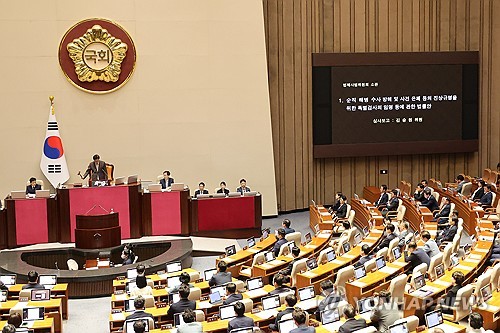 채상병특검법 상정·필리버스터 돌입…대정부질문 또 파행