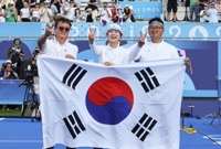 アーチェリー混合団体で韓国２連覇　