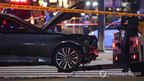 '시청역 역주행' 운전자 체포영장 기각…"필요성 단정 어려워"