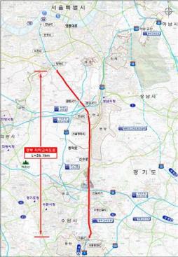 용인시, '경부 지하고속도로' 추진에 자체 도로망 계획 재검토