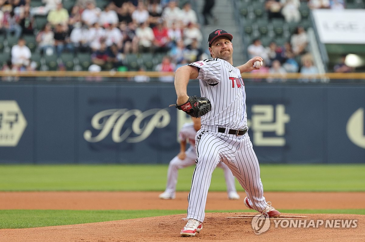 (Yonhap Interview) 'Just trying to do my job': Twins pitcher Enns stays locked in after rough patch