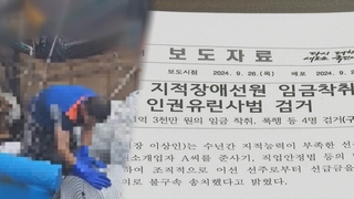 지적장애인 뱃일시키고 임금 가로챈 불법 소개업자 검거