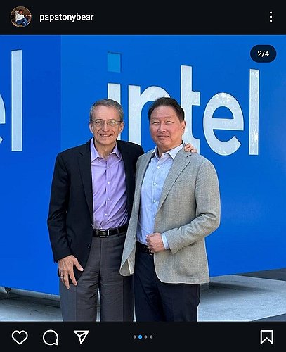 SK chairman meets Intel CEO