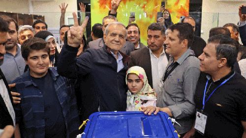 이란 대선 개혁파 1위 '이변'…내달 5일 보혁 결선 맞대결